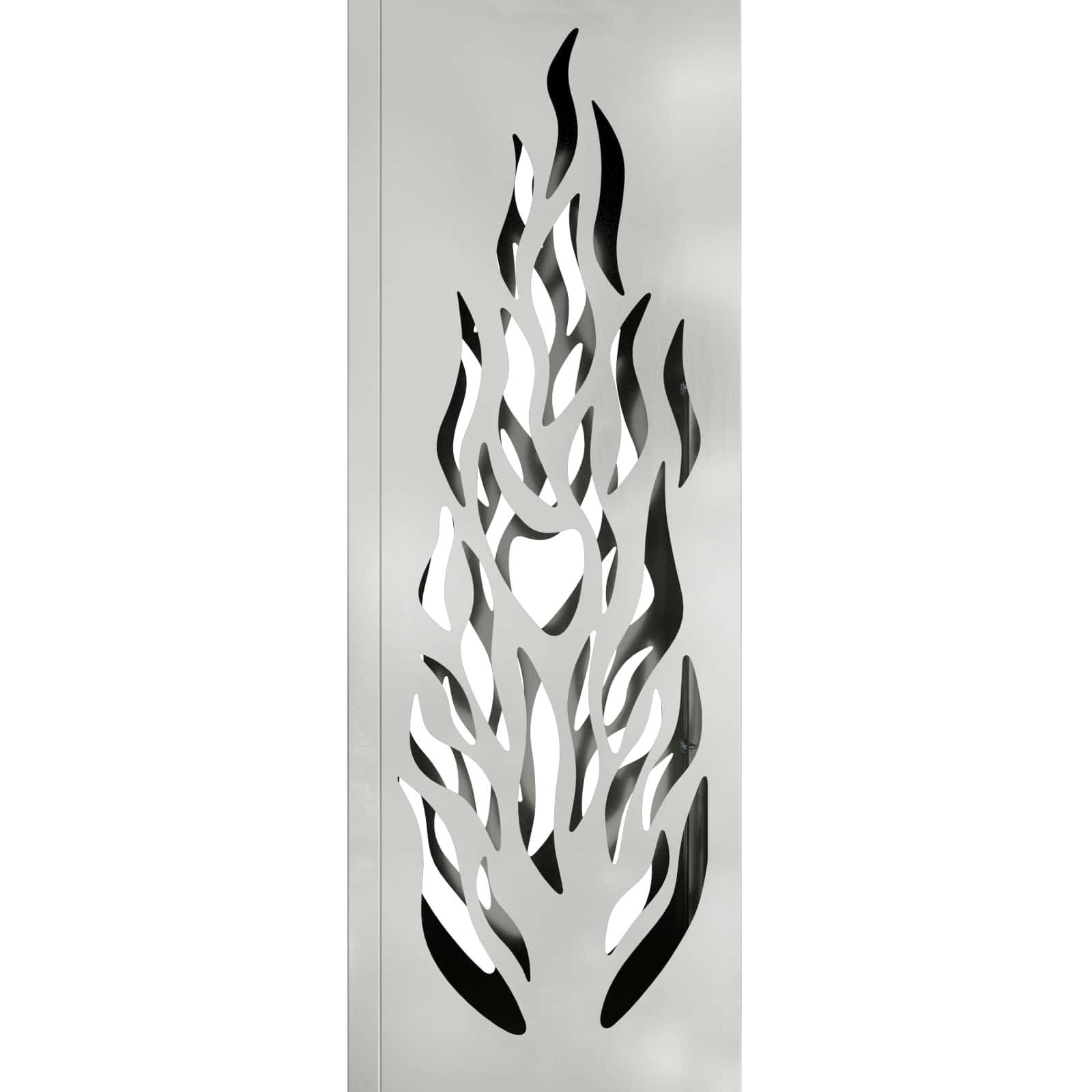 Solar LED Weg Licht 2 pcs Silber Galvanisiertes Stahl