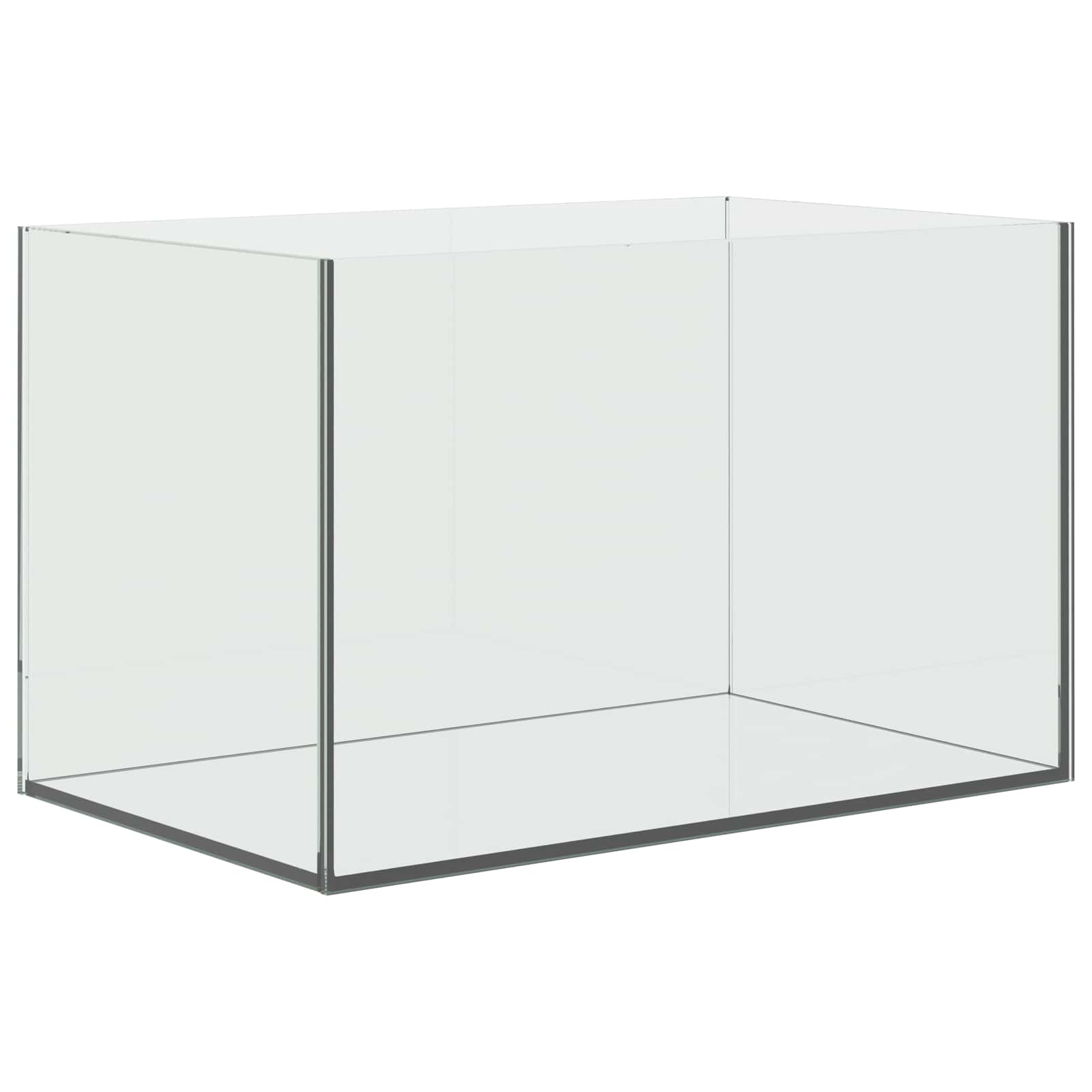 Aquarium mit Speicher Transparent 40 x 25 x 25 cm Glas