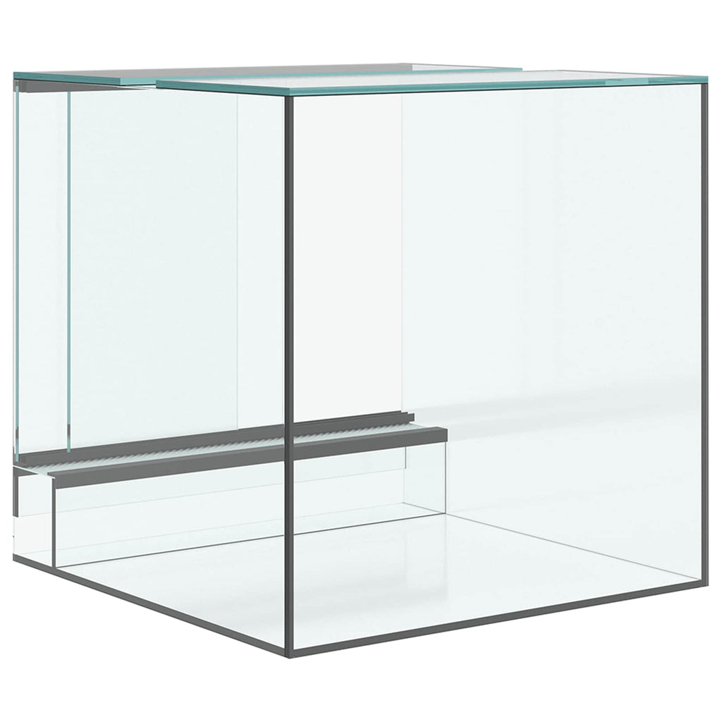 Terrarium mit Speicher Transparent 30 x 30 x 30 cm Glas