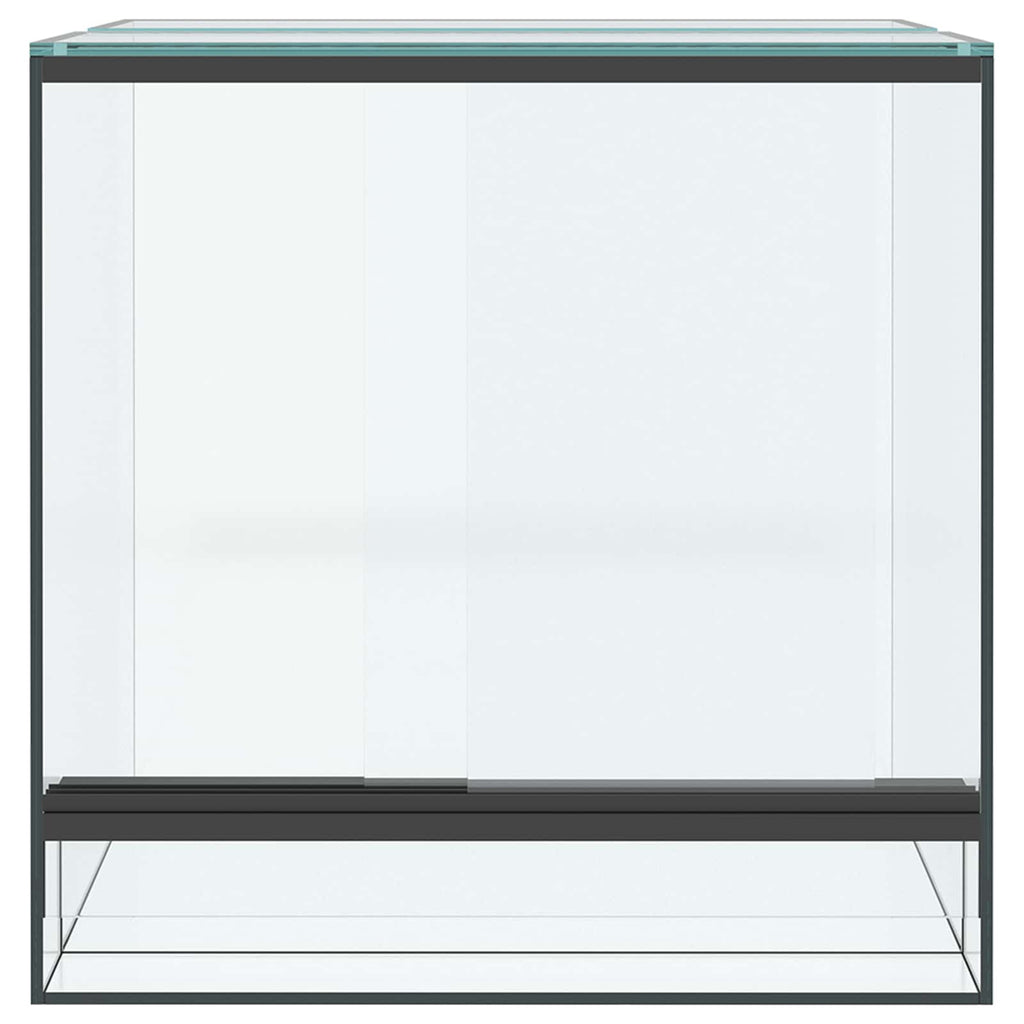Terrarium mit Speicher Transparent 30 x 30 x 30 cm Glas