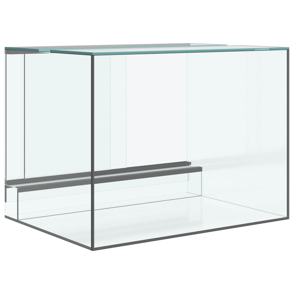 Terrarium mit Speicher Transparent 40 x 30 x 30 cm Glas