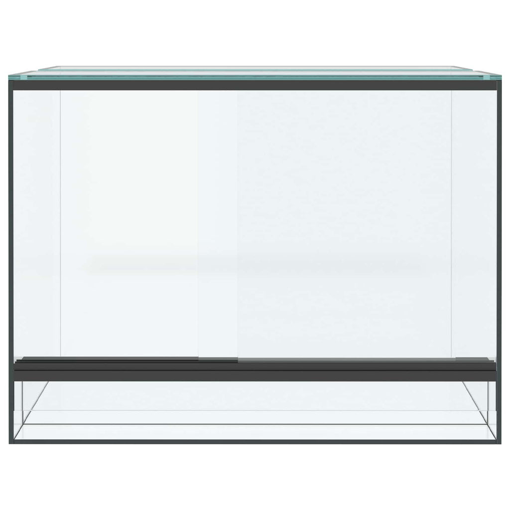 Terrarium mit Speicher Transparent 40 x 30 x 30 cm Glas