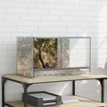 Terrarium mit Speicher Transparent 50 x 30 x 30 cm Glas