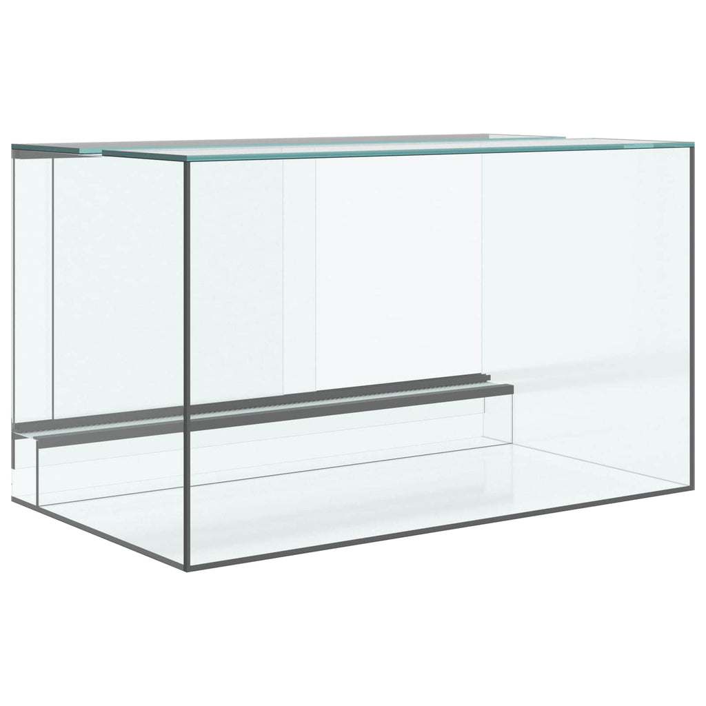 Terrarium mit Speicher Transparent 50 x 30 x 30 cm Glas