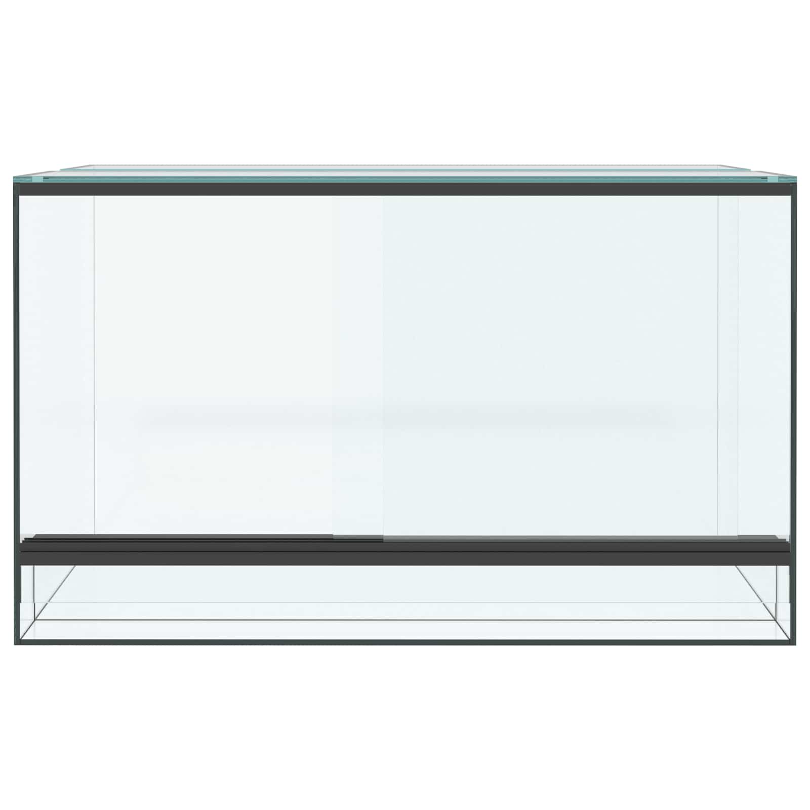 Terrarium mit Speicher Transparent 50 x 30 x 30 cm Glas