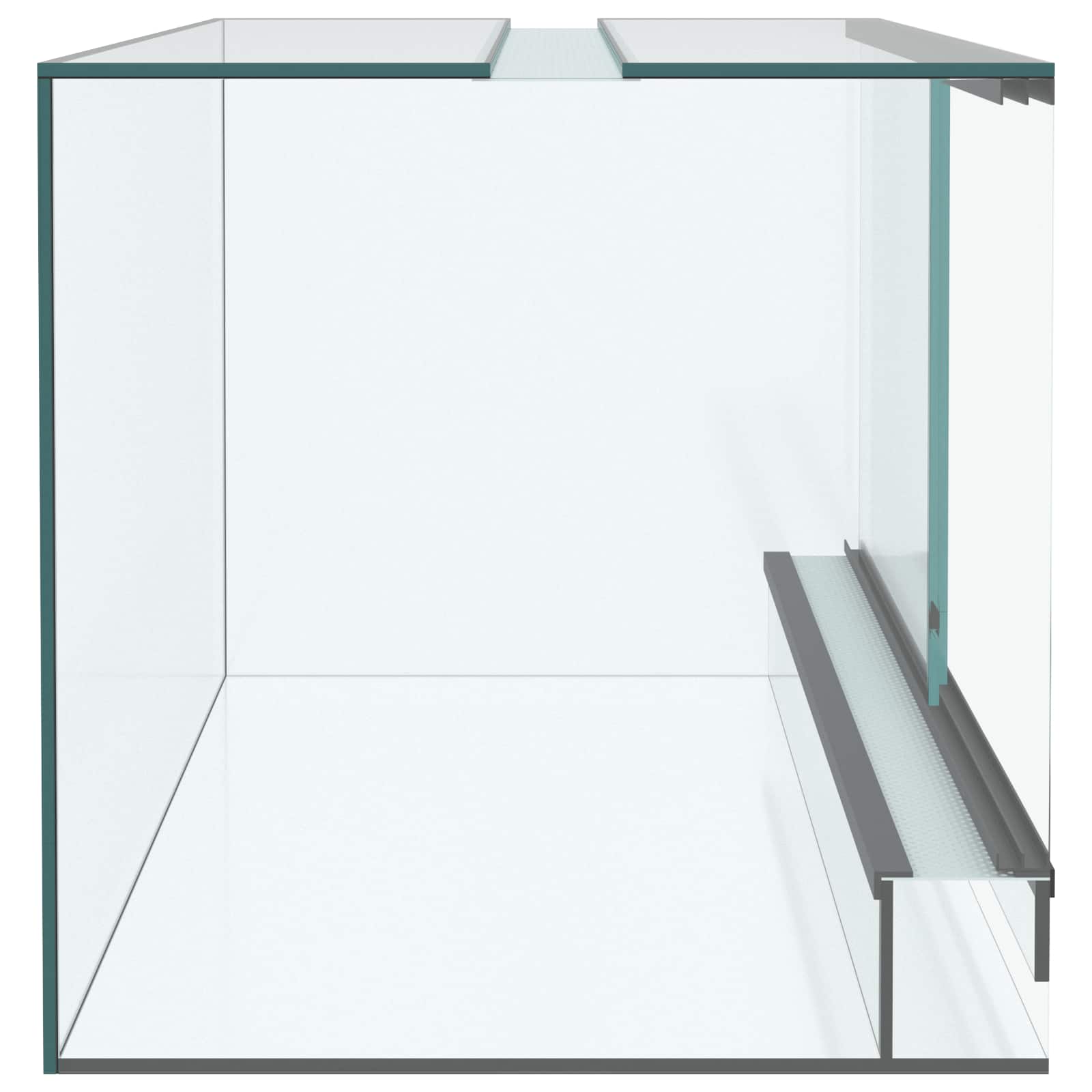 Terrarium mit Speicher Transparent 50 x 30 x 30 cm Glas