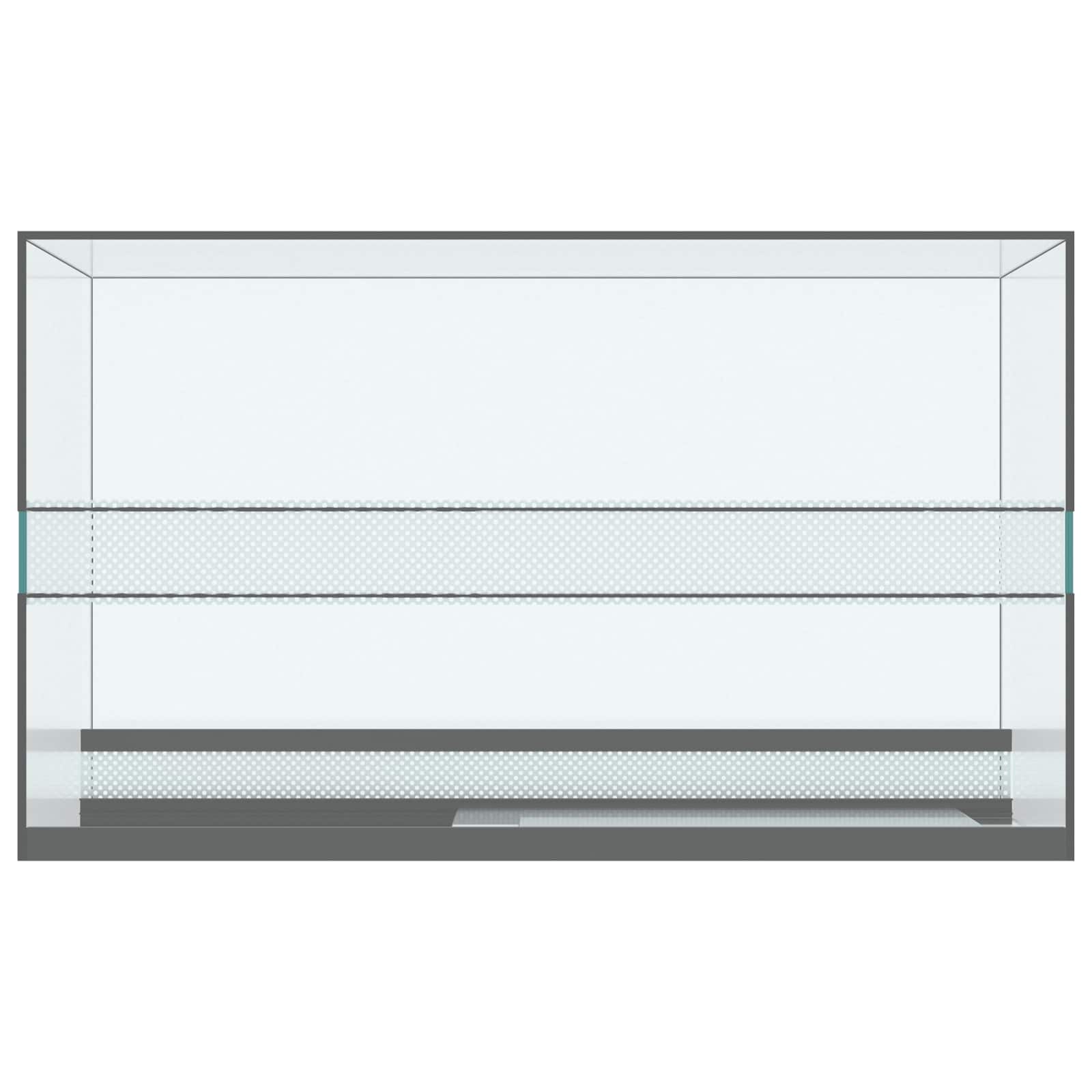 Terrarium mit Speicher Transparent 50 x 30 x 30 cm Glas