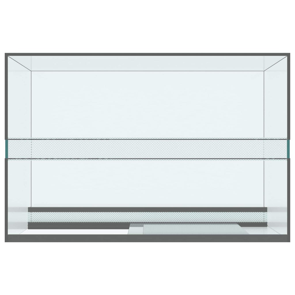 Terrarium mit Speicher Transparent 60 x 40 x 40 cm Glas