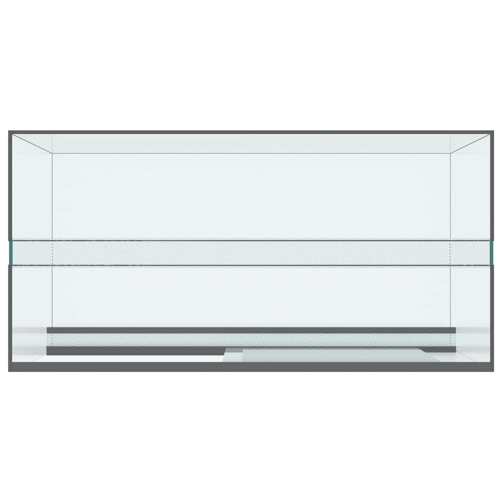 Terrarium mit Speicher Transparent 80 x 40 x 40 cm Glas