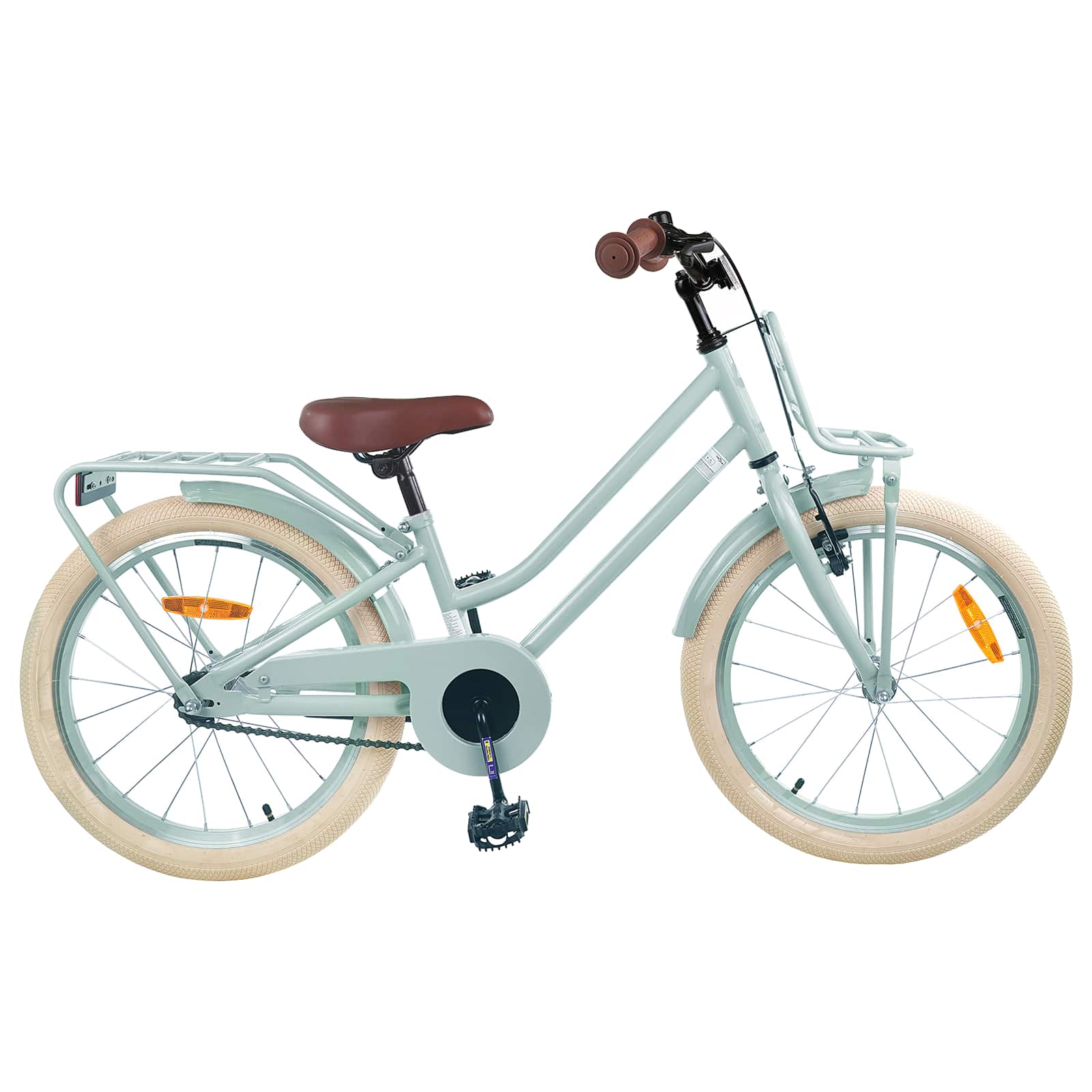 Kinderfahrrad 20 Zoll für 6-11 Jahre alt Hellgrün