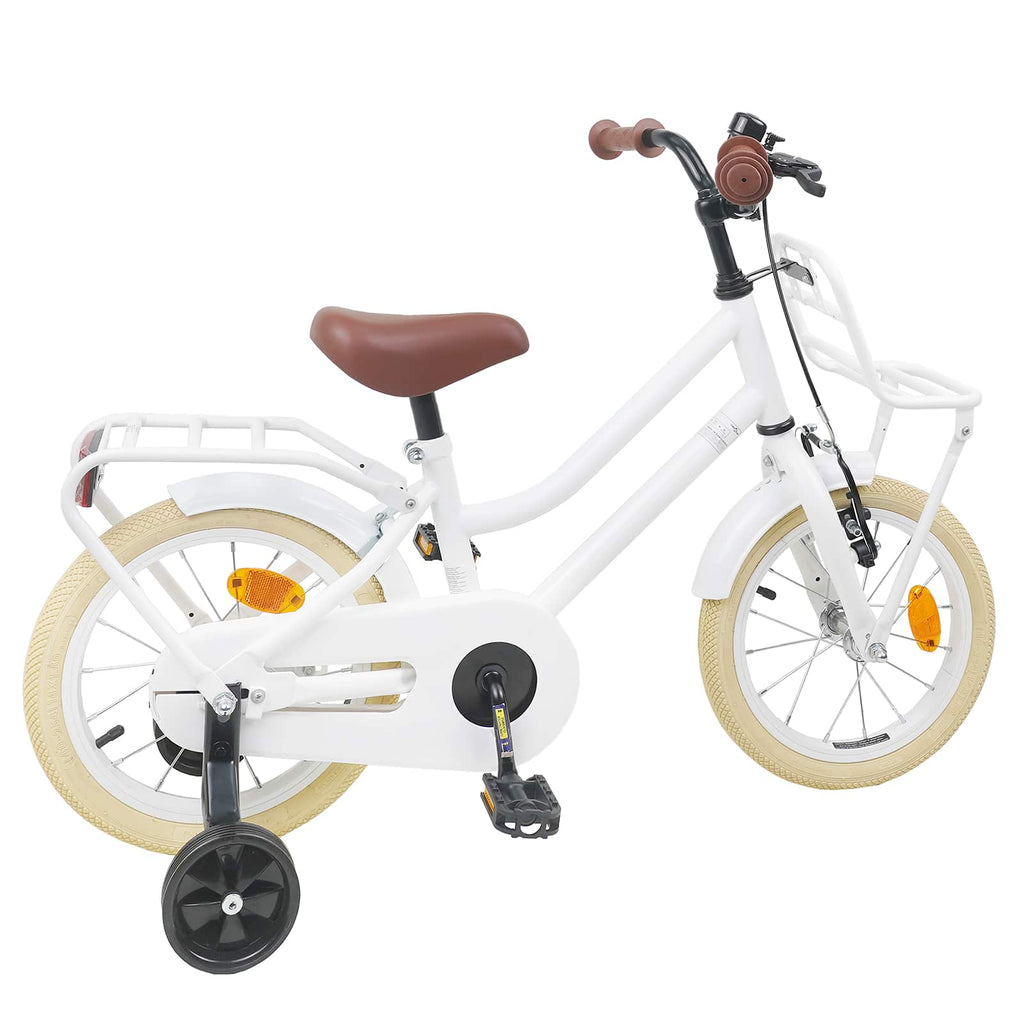 Kinderfahrrad 12 Zoll für 2-4 Jahre alt Weiß