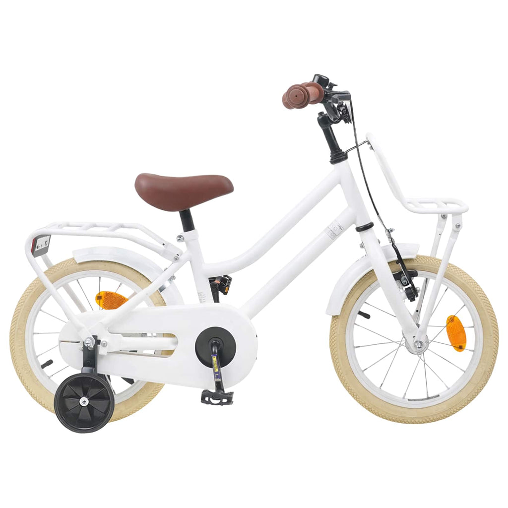 Kinderfahrrad 12 Zoll für 2-4 Jahre alt Weiß