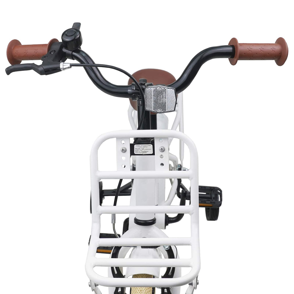 Kinderfahrrad 16 Zoll für 4-6 Jahre alt Weiß