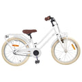 Kinderfahrrad 18 Zoll für 5-7 Jahre alt Weiß