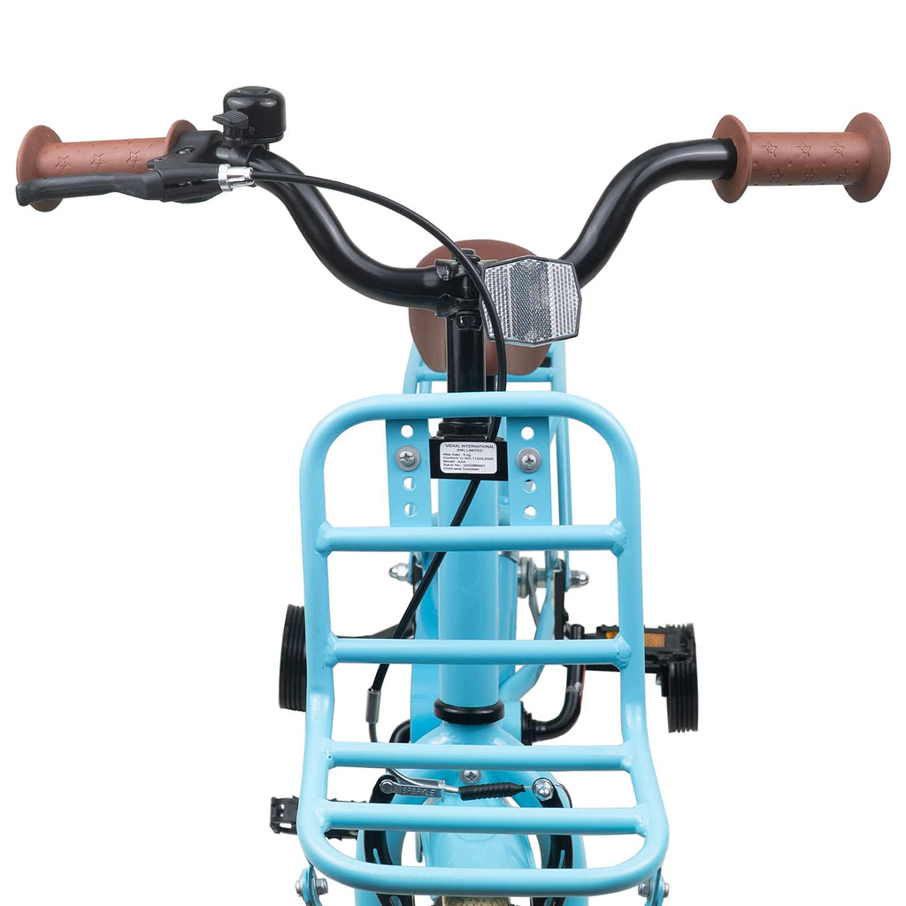 Kinderfahrrad 12 Zoll für 2-4 Jahre alt Himmelblau
