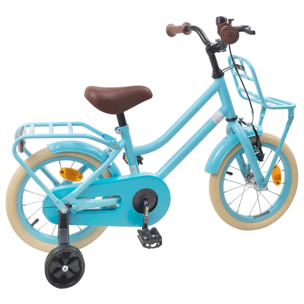 Kinderfahrrad 14 Zoll für 3-5 Jahre alt Himmelblau