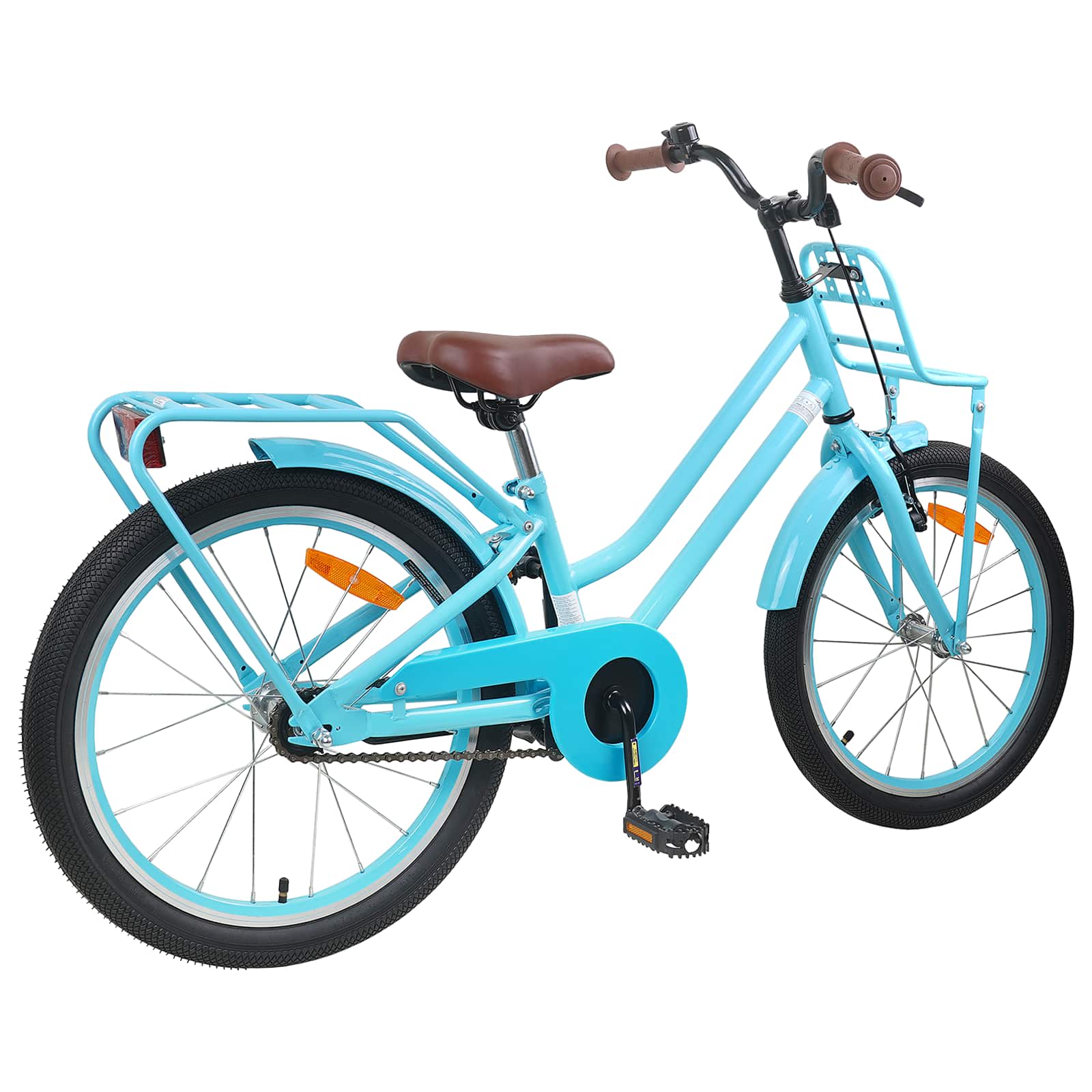 Kinderfahrrad 18 Zoll für 5-7 Jahre alt Himmelblau