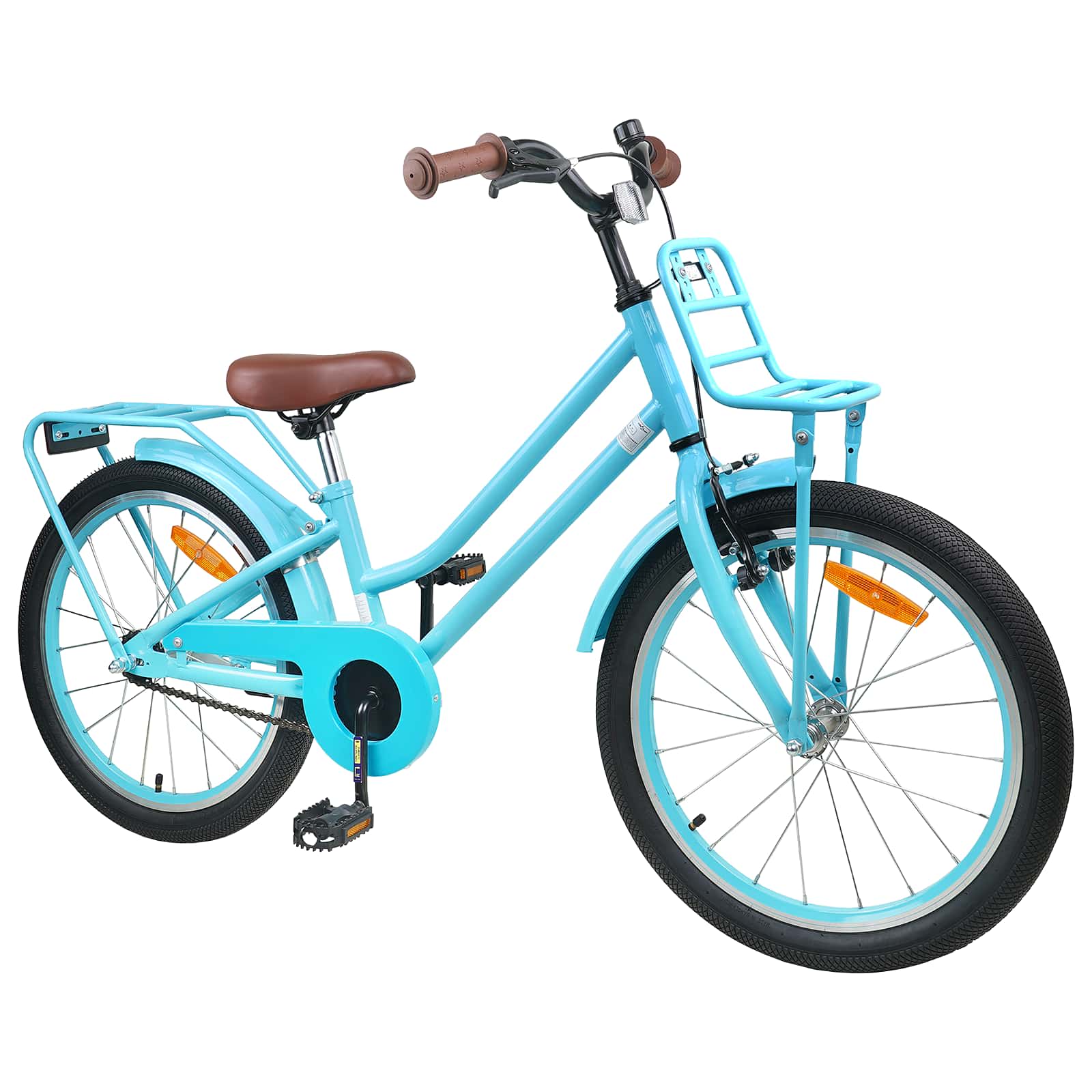 Kinderfahrrad 20 Zoll für 6-11 Jahre alt Himmelblau