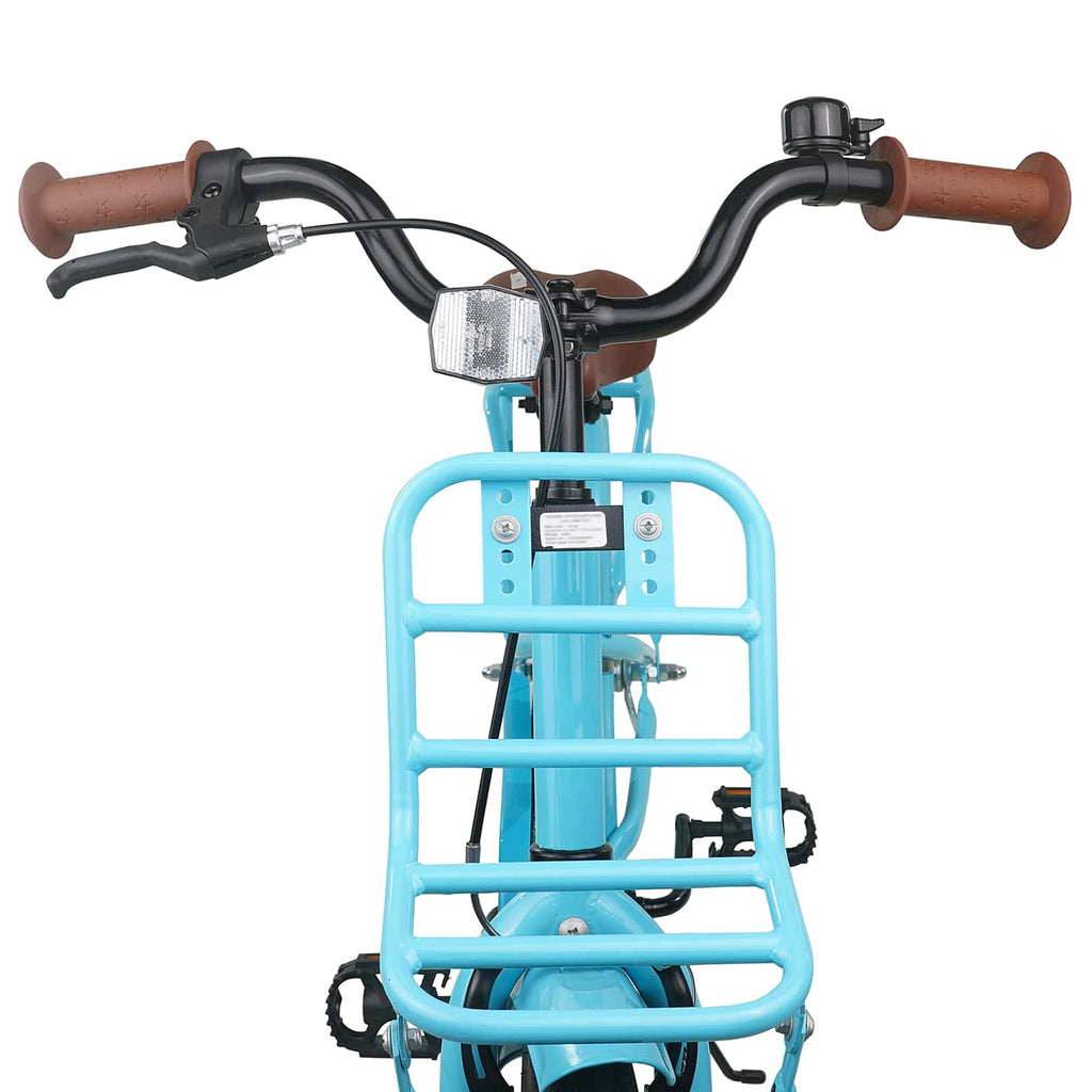 Kinderfahrrad 22 Zoll für 7-12 Jahre alt Himmelblau