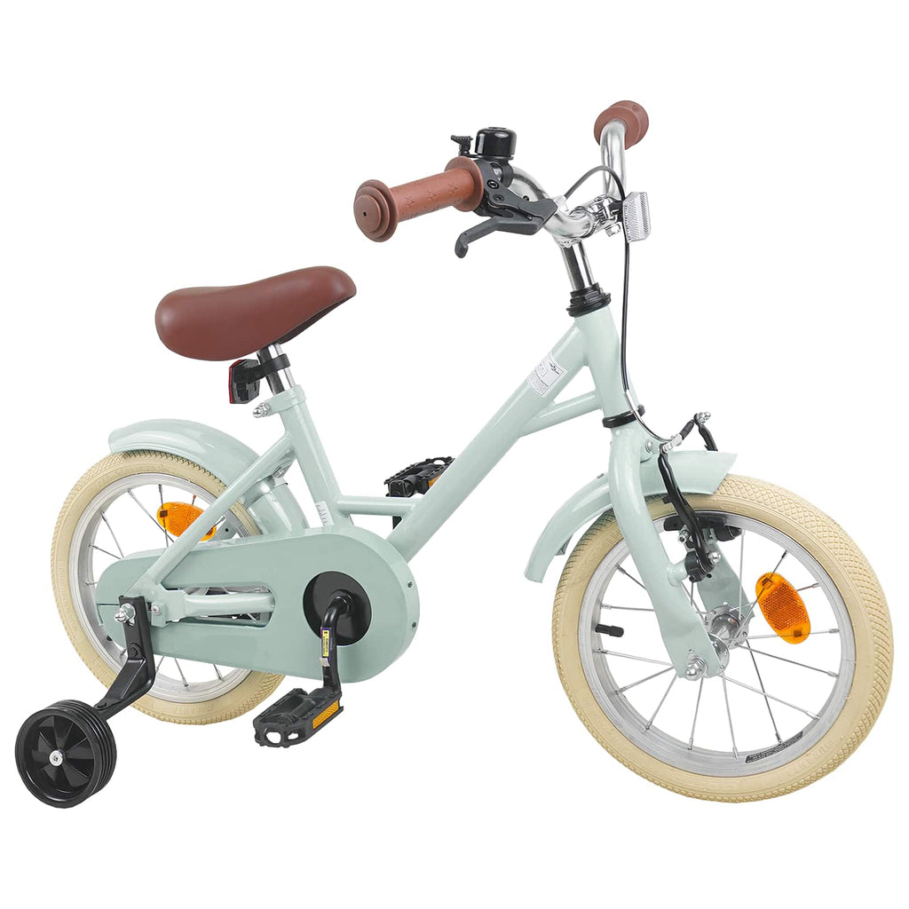 Kinderfahrrad 16 Zoll für 4-6 Jahre alt Hellgrün