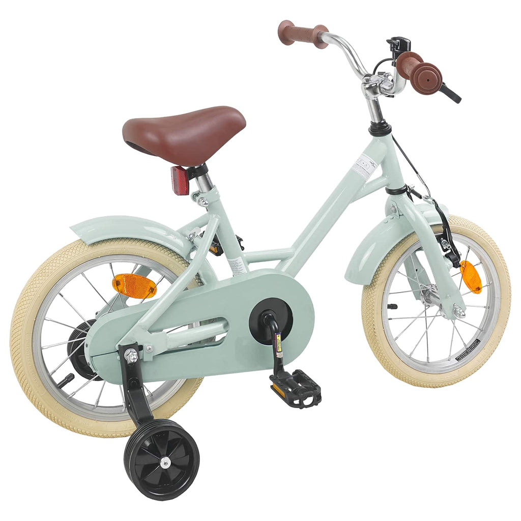 Kinderfahrrad 16 Zoll für 4-6 Jahre alt Hellgrün