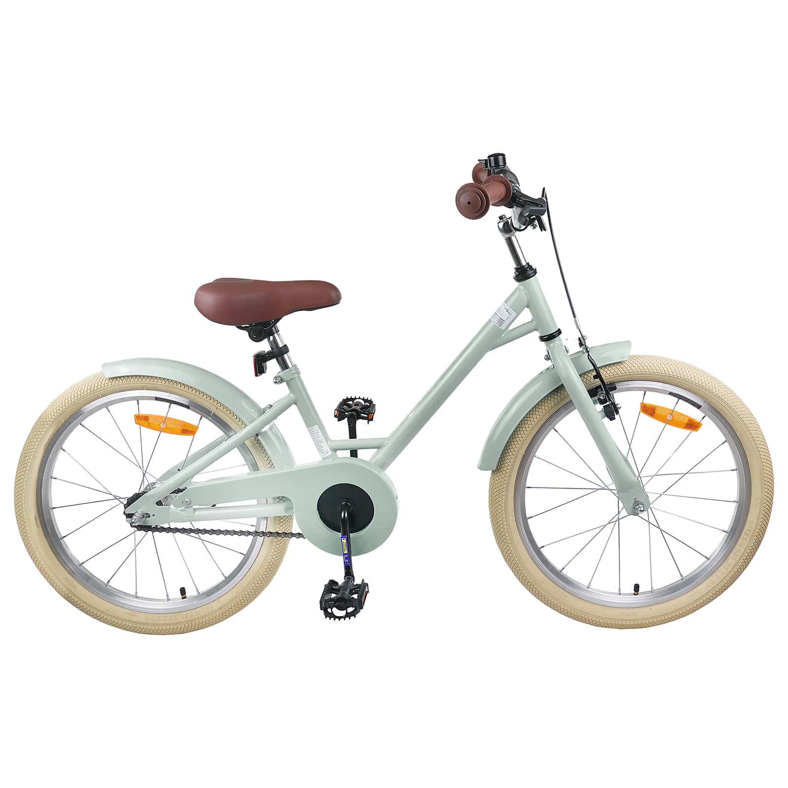 Kinderfahrrad 20 Zoll für 6-11 Jahre alt Hellgrün
