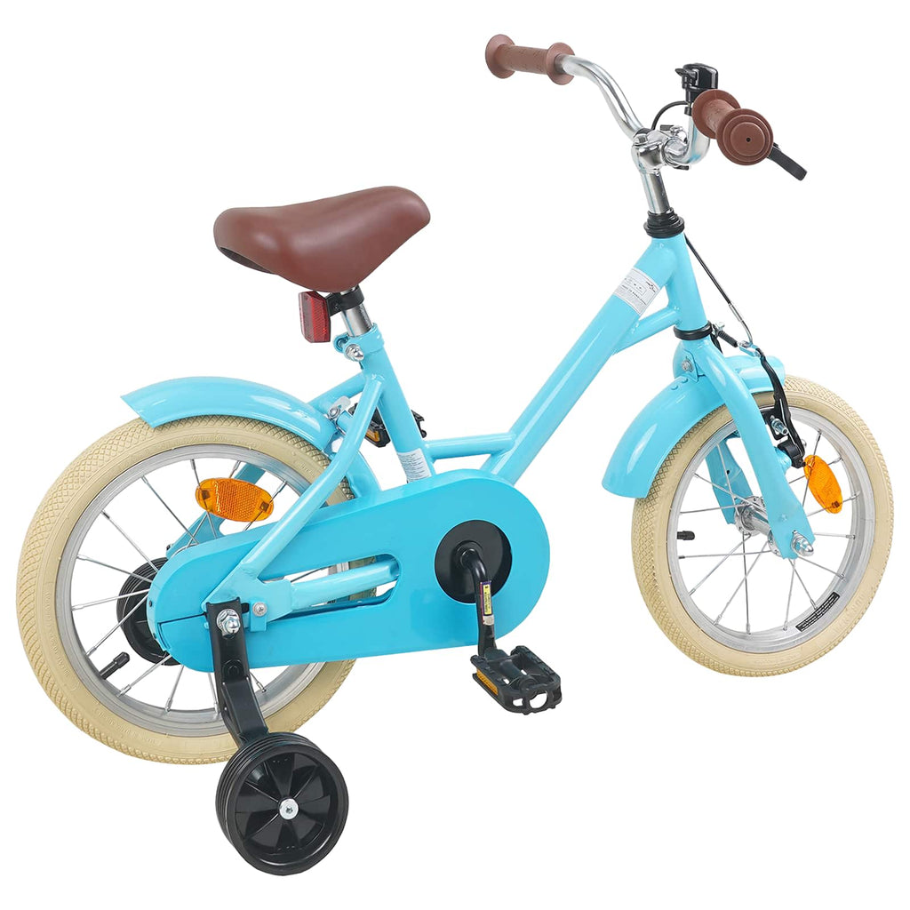 Kinderfahrrad 16 Zoll für 4-6 Jahre alt Himmelblau