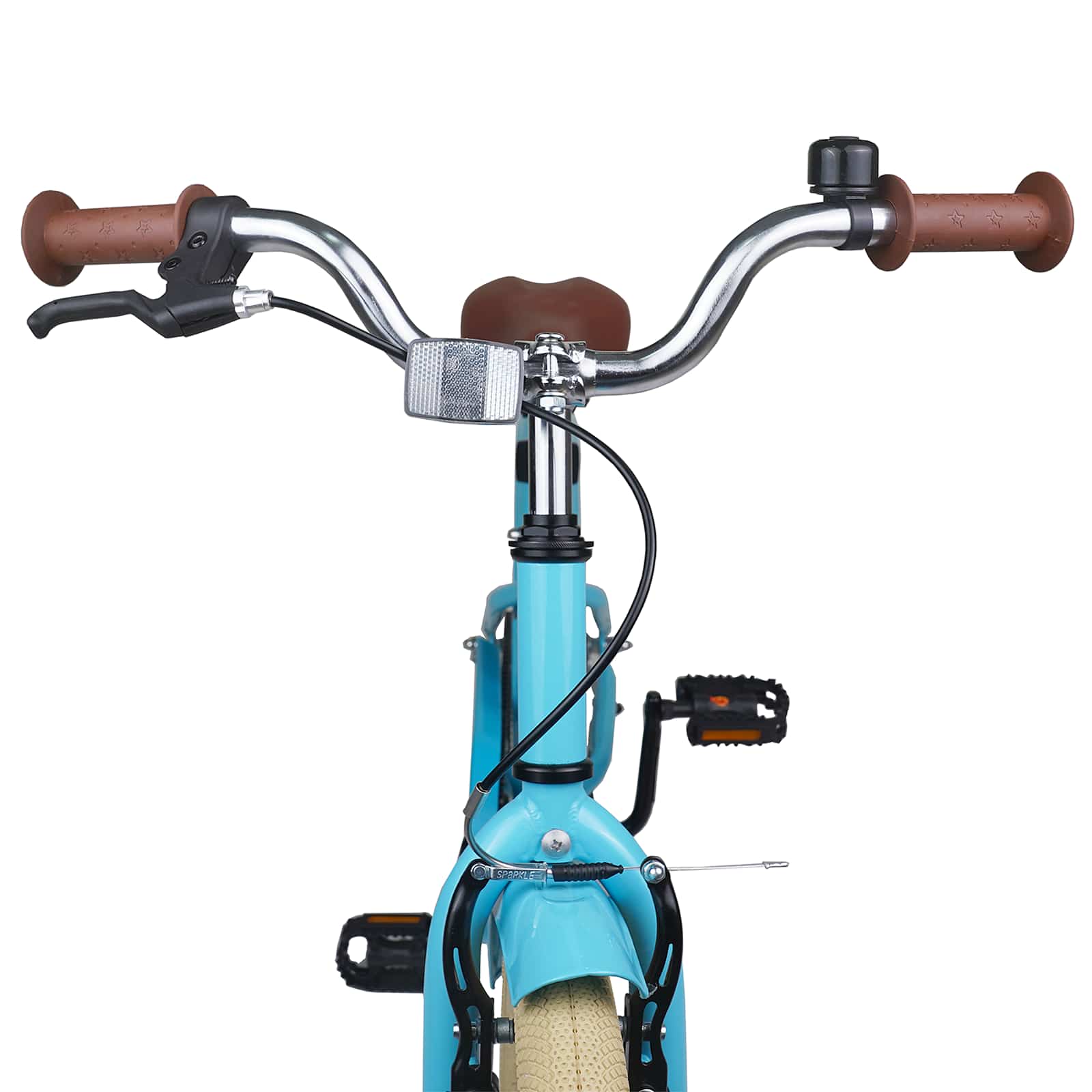Kinderfahrrad 18 Zoll für 5-7 Jahre alt Himmelblau