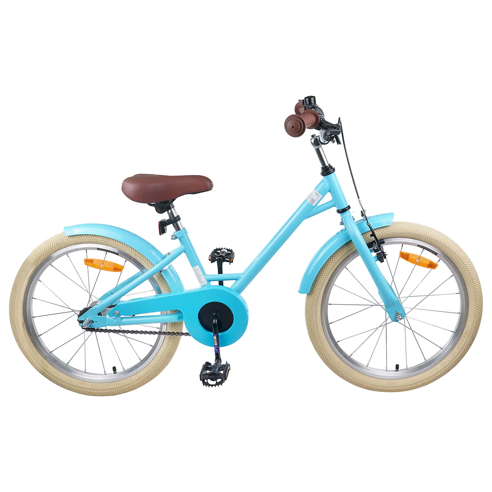 Kinderfahrrad 22 Zoll für 7-12 Jahre alt Himmelblau