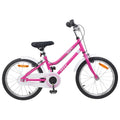 Kinderfahrrad 18 Zoll für 5-7 Jahre alt Pink Weiß