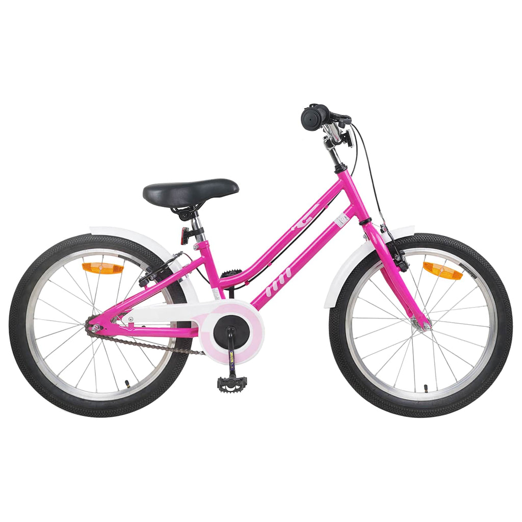 Kinderfahrrad 20 Zoll für 6-11 Jahre alt Pink Weiß