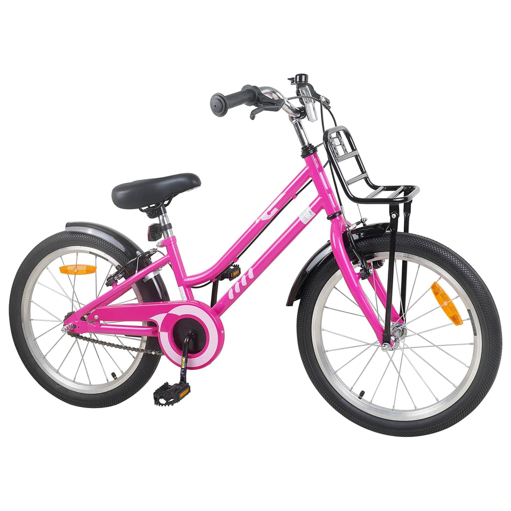 Kinderfahrrad 20 Zoll für 6-11 Jahre alt Pink Schwarz