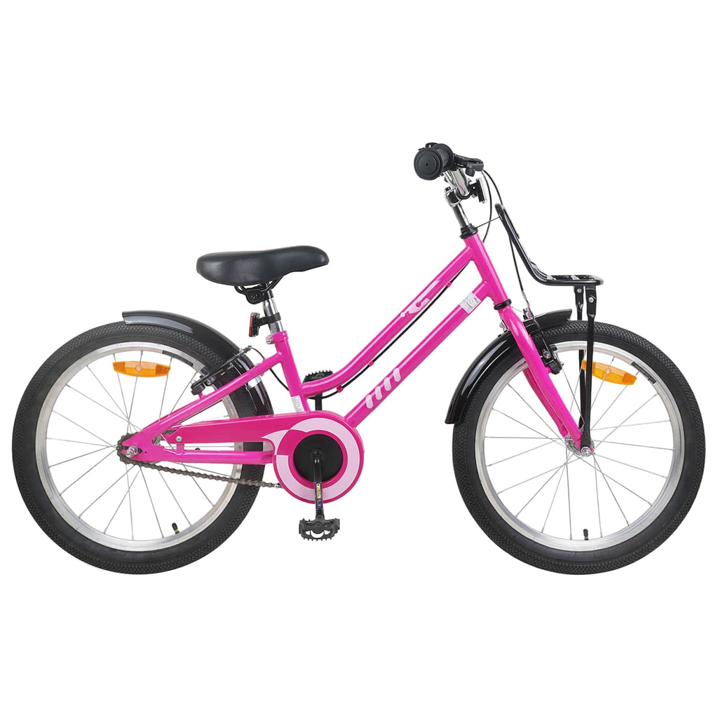 Kinderfahrrad 20 Zoll für 6-11 Jahre alt Pink Schwarz