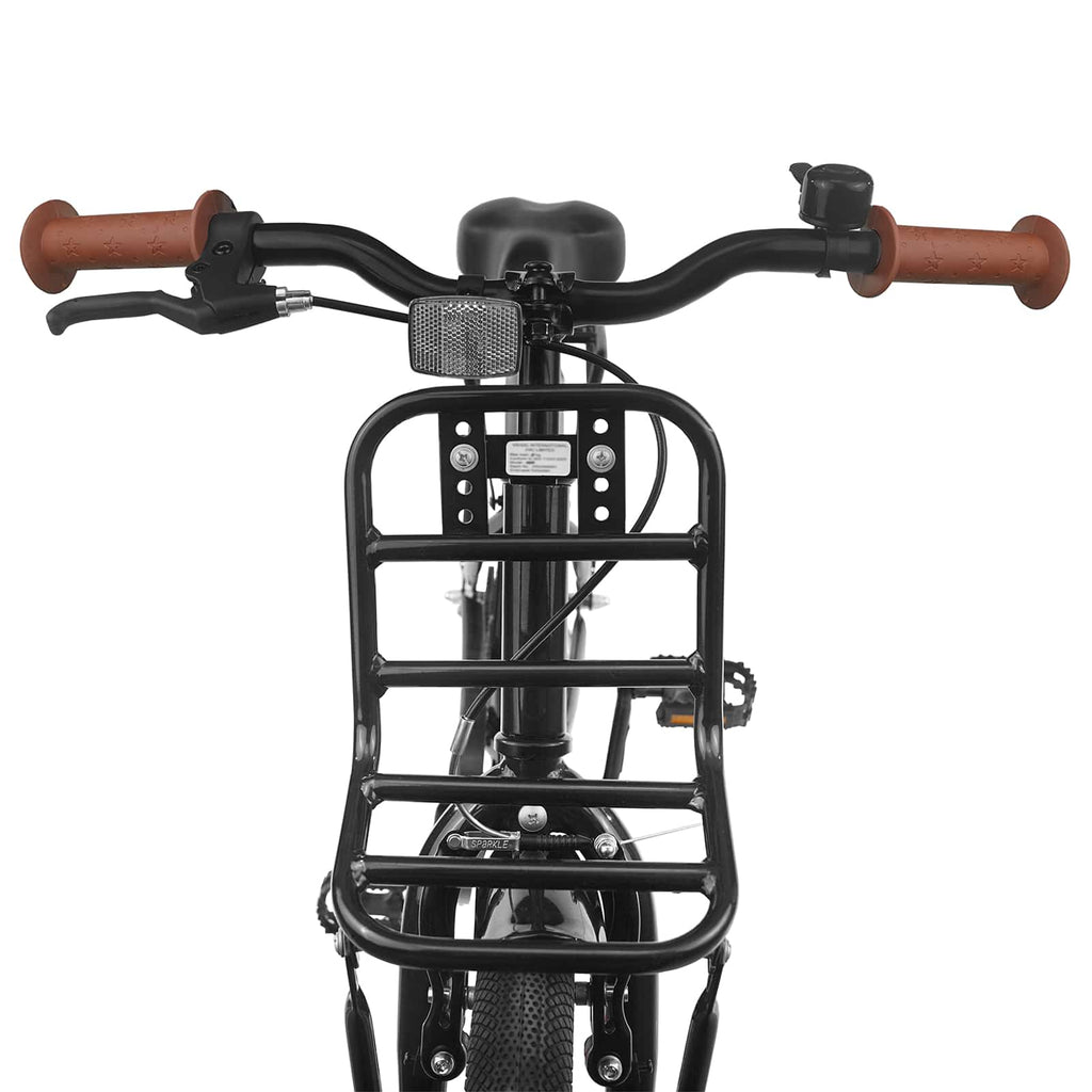 Kinderfahrrad 20 Zoll für 6-11 Jahre alt Schwarz