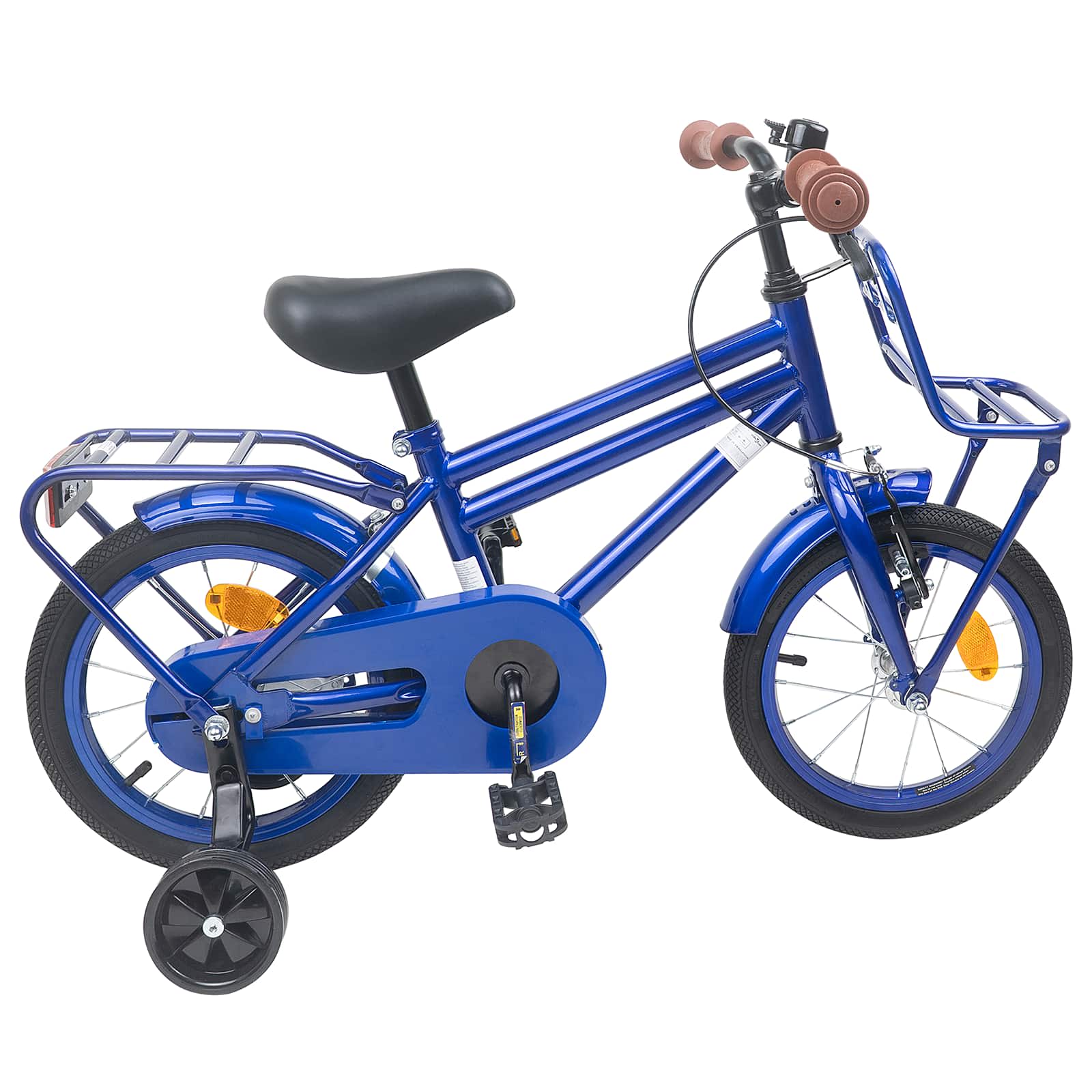 Kinderfahrrad 12 Zoll für 2-4 Jahre alt Dunkelblau