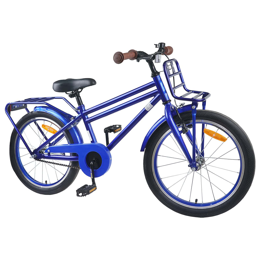 Kinderfahrrad 20 Zoll für 6-11 Jahre alt Dunkelblau