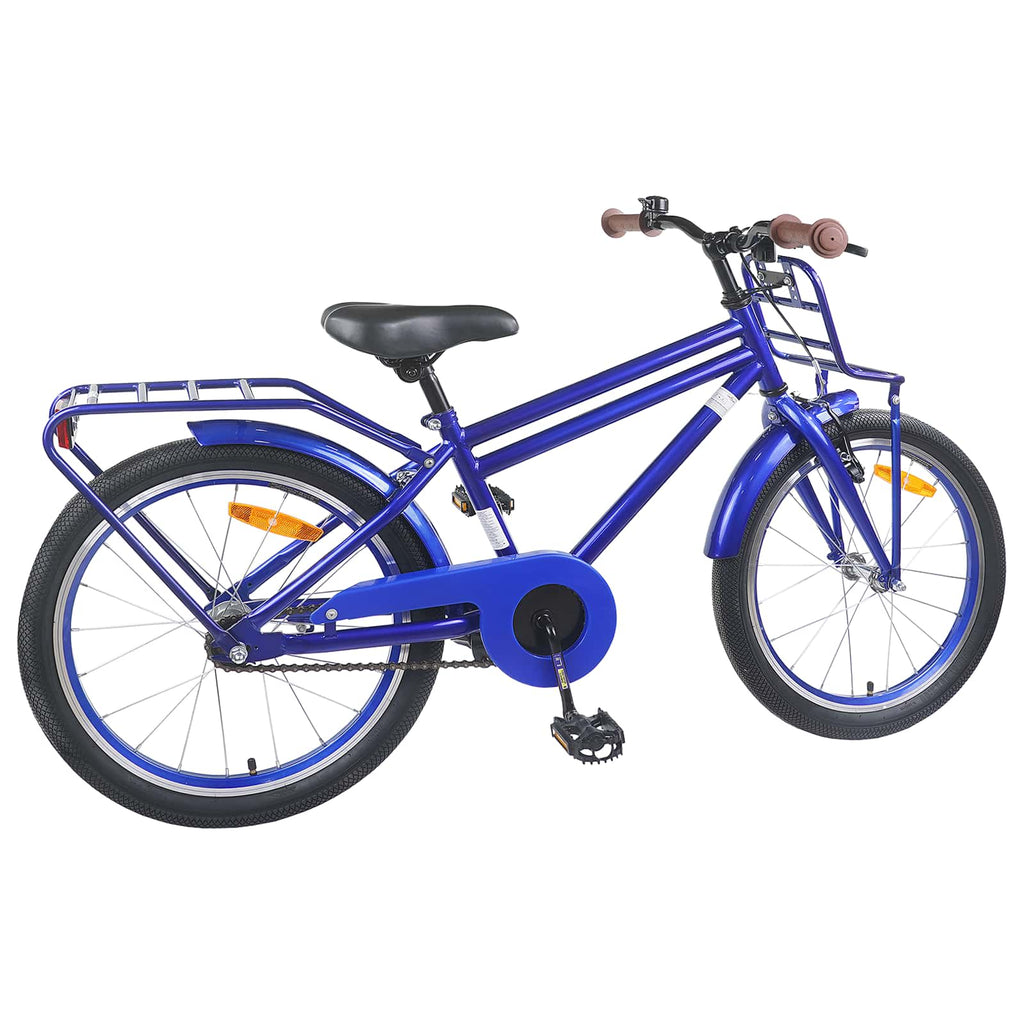 Kinderfahrrad 22 Zoll für 7-12 Jahre alt Dunkelblau