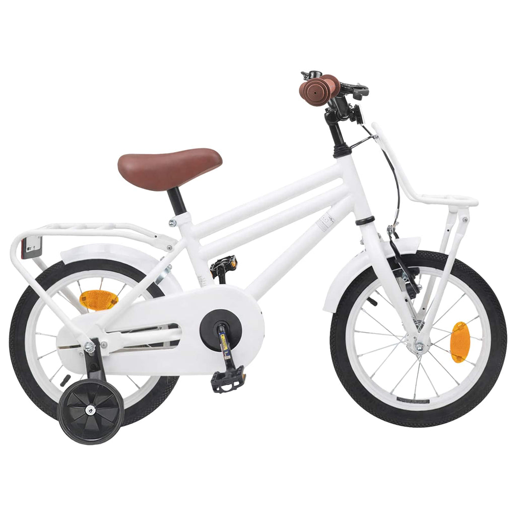 Kinderfahrrad 12 Zoll für 2-4 Jahre alt Weiß