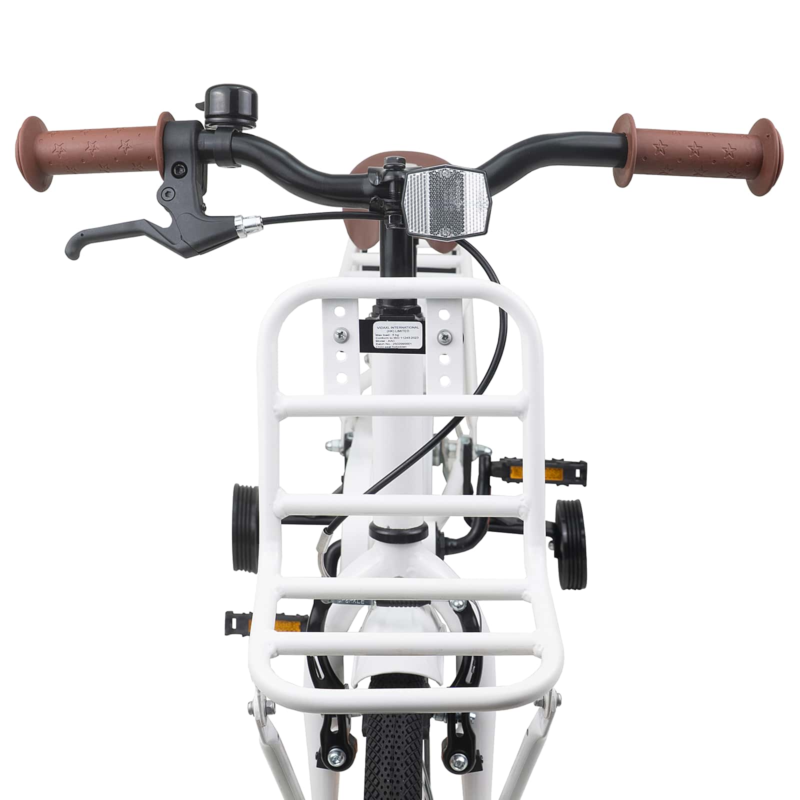 Kinderfahrrad 16 Zoll für 4-6 Jahre alt Weiß