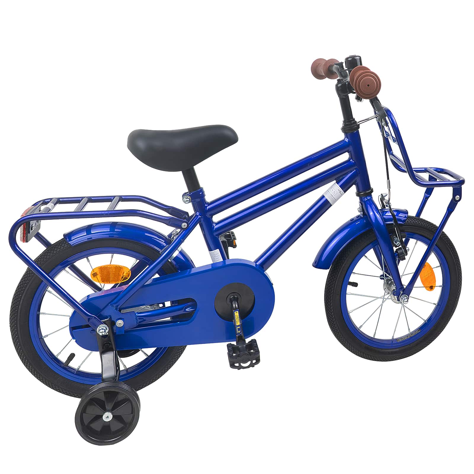 Kinderfahrrad 12 Zoll für 2-4 Jahre alt Dunkelblau