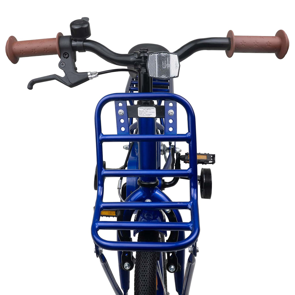 Kinderfahrrad 14 Zoll für 3-5 Jahre alt Dunkelblau