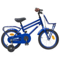 Kinderfahrrad 14 Zoll für 3-5 Jahre alt Dunkelblau