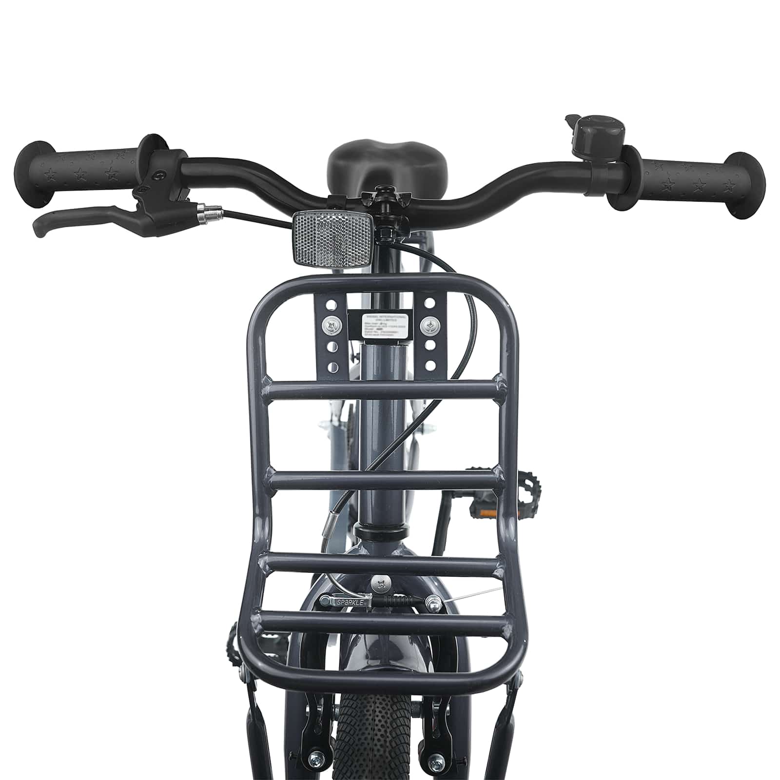 Kinderfahrrad 20 Zoll für 6-11 Jahre alt Dunkelgrau