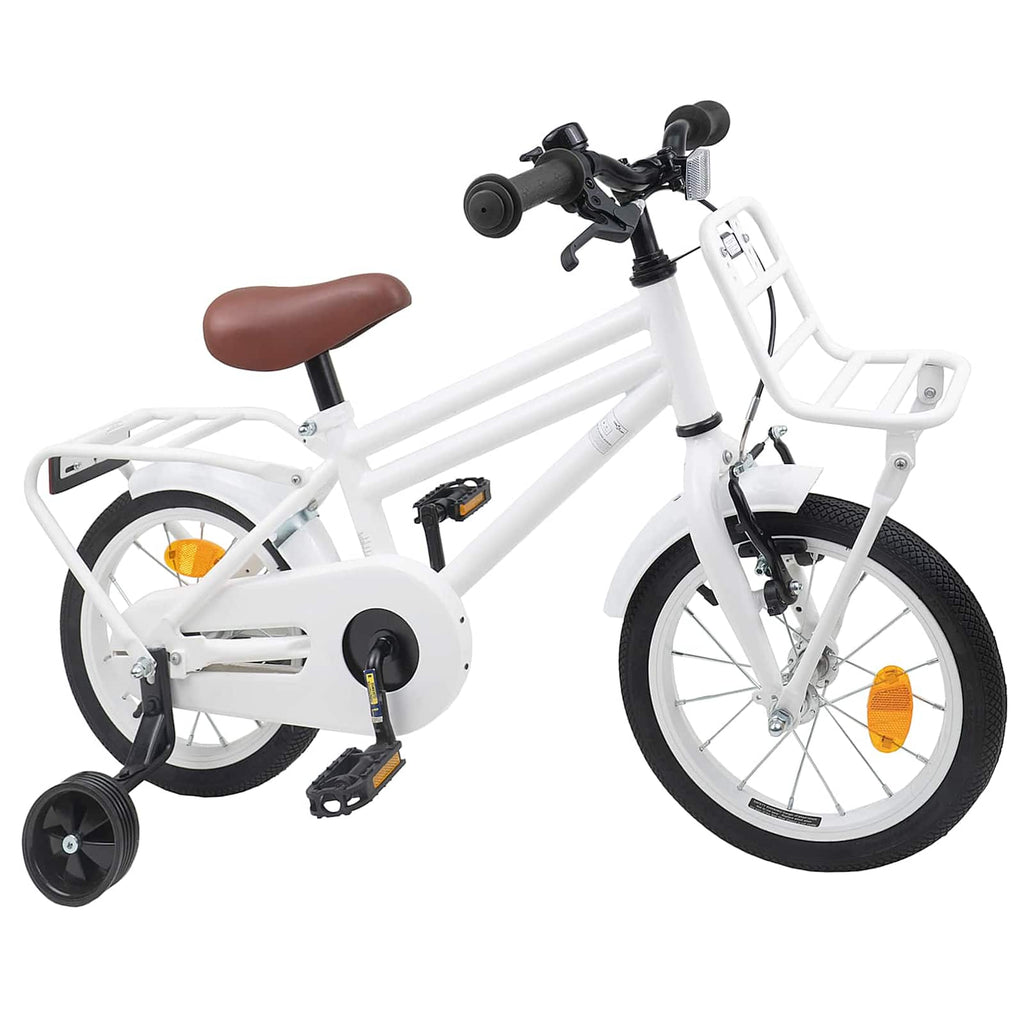 Kinderfahrrad 12 Zoll für 2-4 Jahre alt Weiß