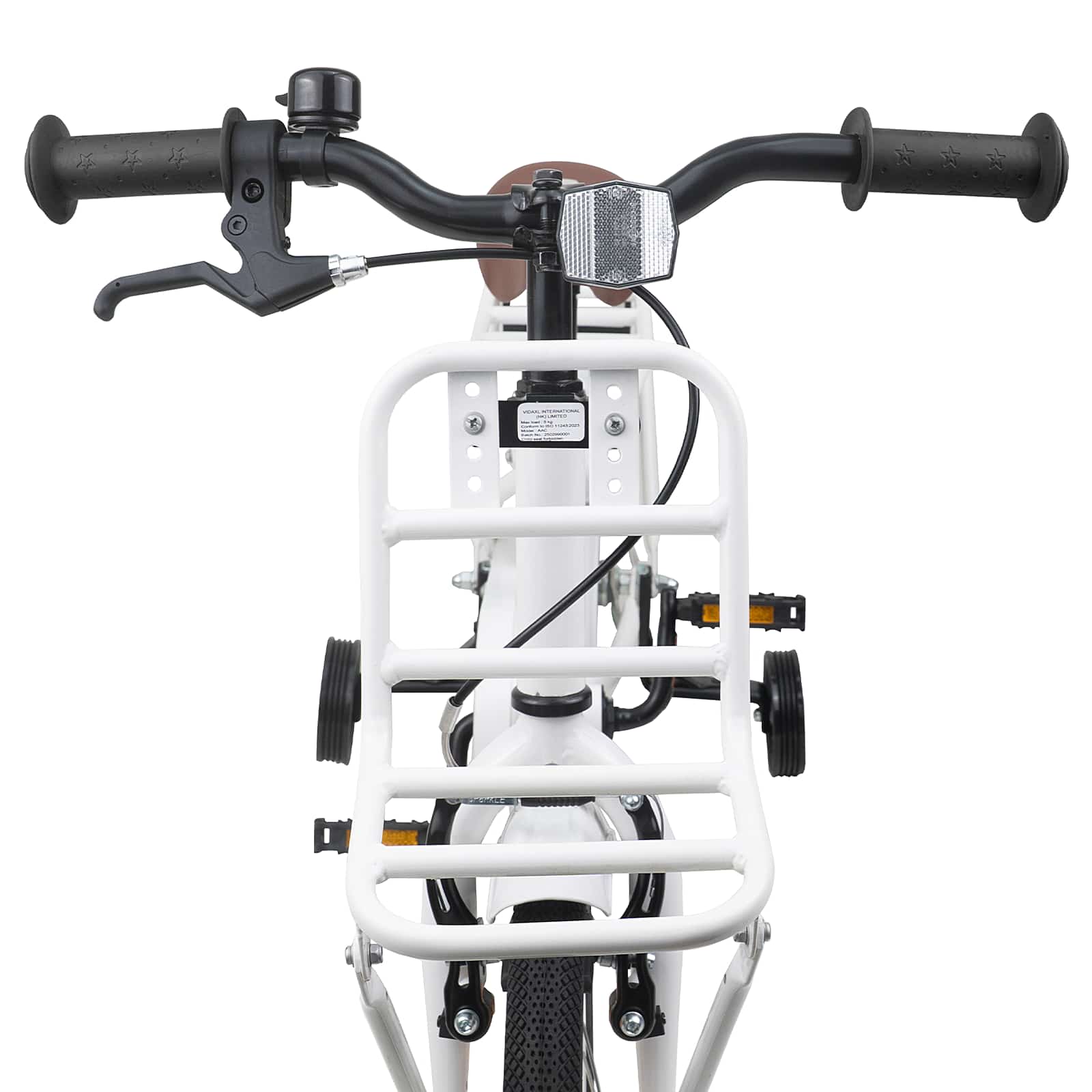 Kinderfahrrad 14 Zoll für 3-5 Jahre alt Weiß