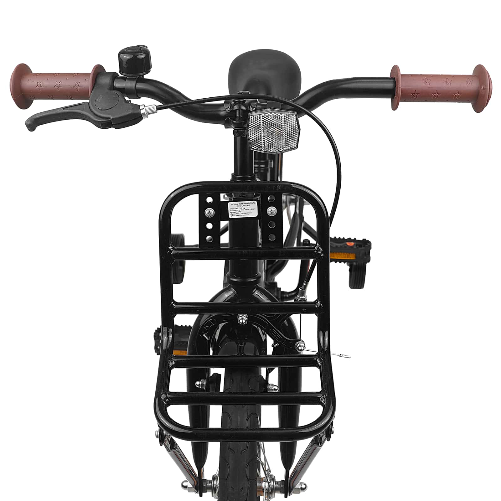 Kinderfahrrad 16 Zoll für 4-6 Jahre alt Schwarz