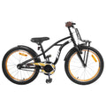 Kinderfahrrad 22 Zoll für 7-12 Jahre alt Schwarz
