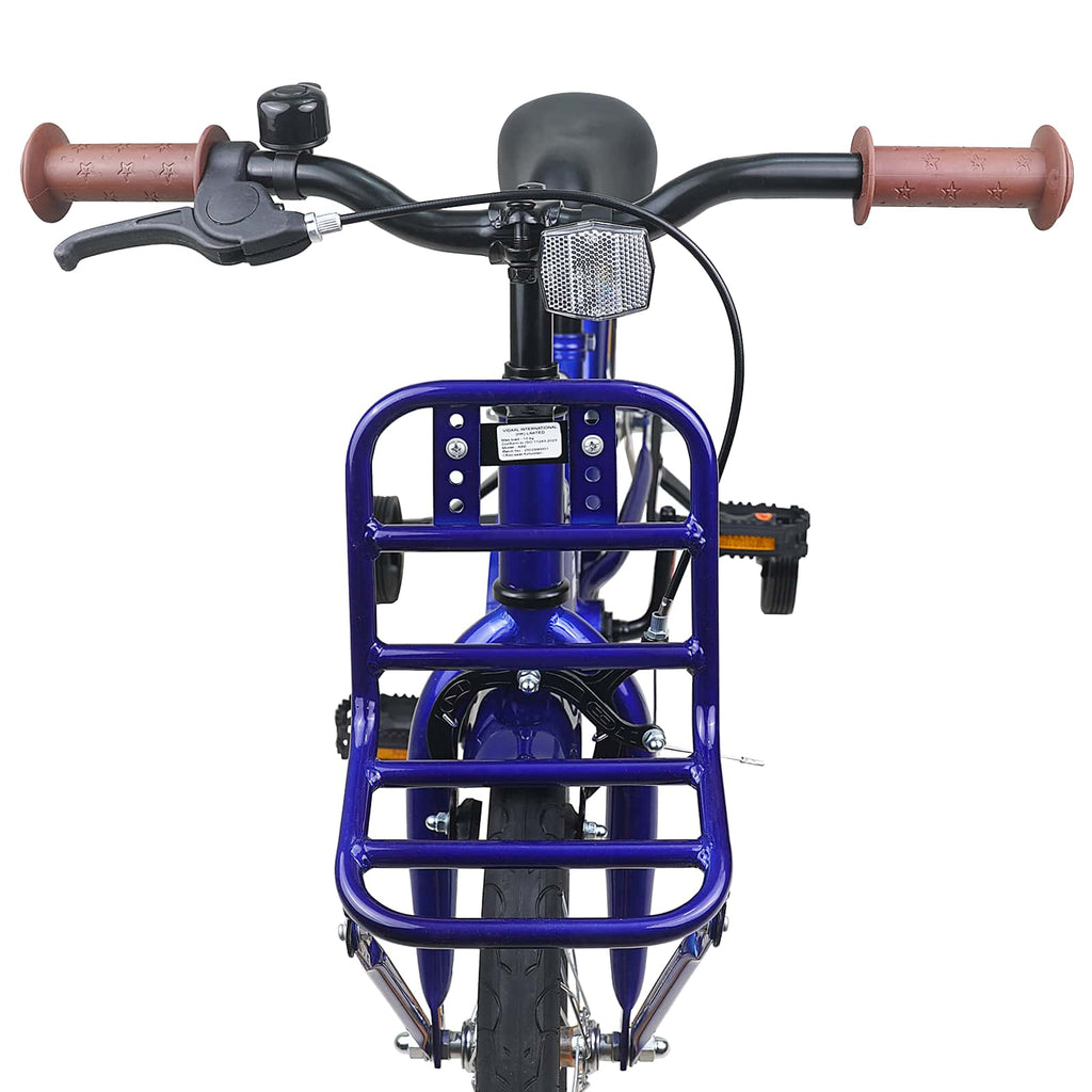 Kinderfahrrad 16 Zoll für 4-6 Jahre alt Dunkelblau
