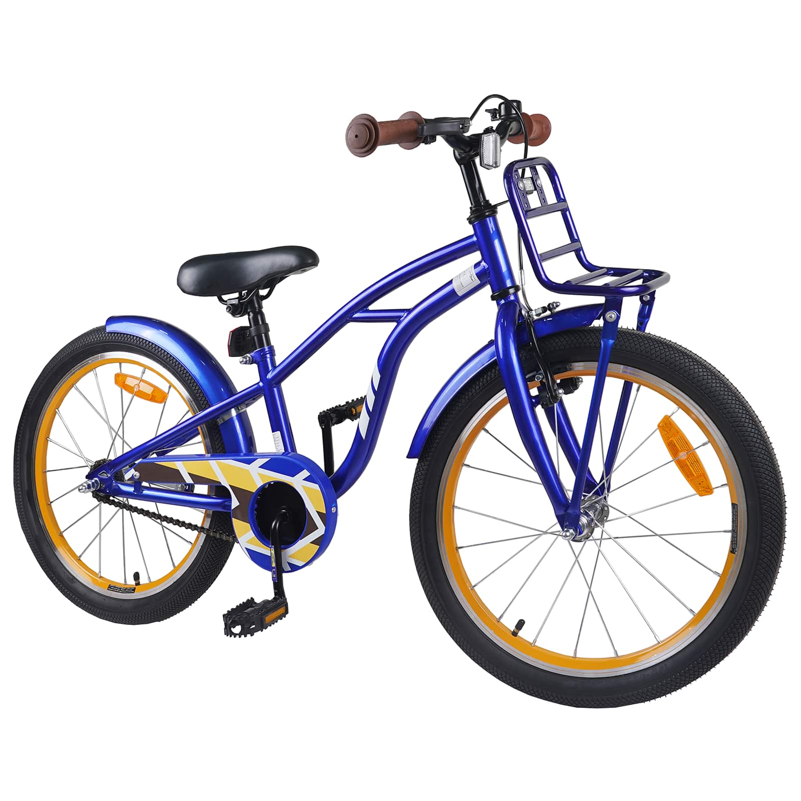 Kinderfahrrad 18 Zoll für 5-7 Jahre alt Dunkelblau