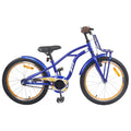 Kinderfahrrad 18 Zoll für 5-7 Jahre alt Dunkelblau